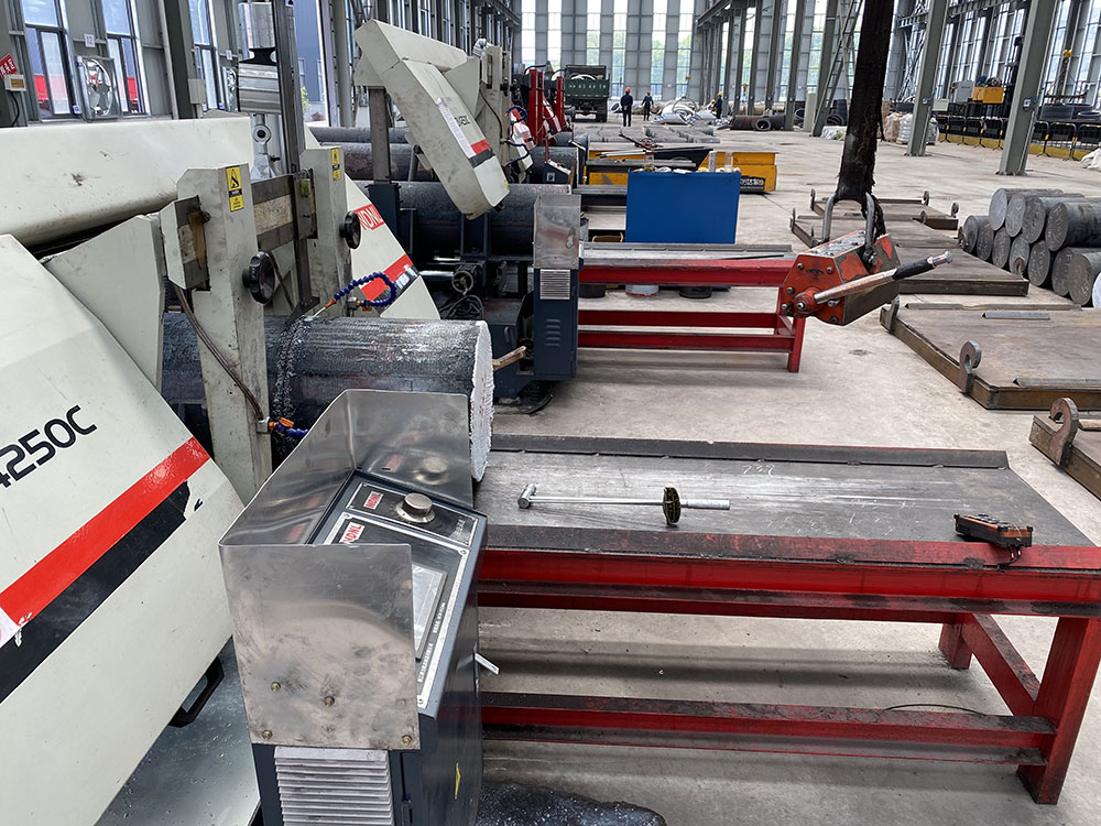 Raw material sawing