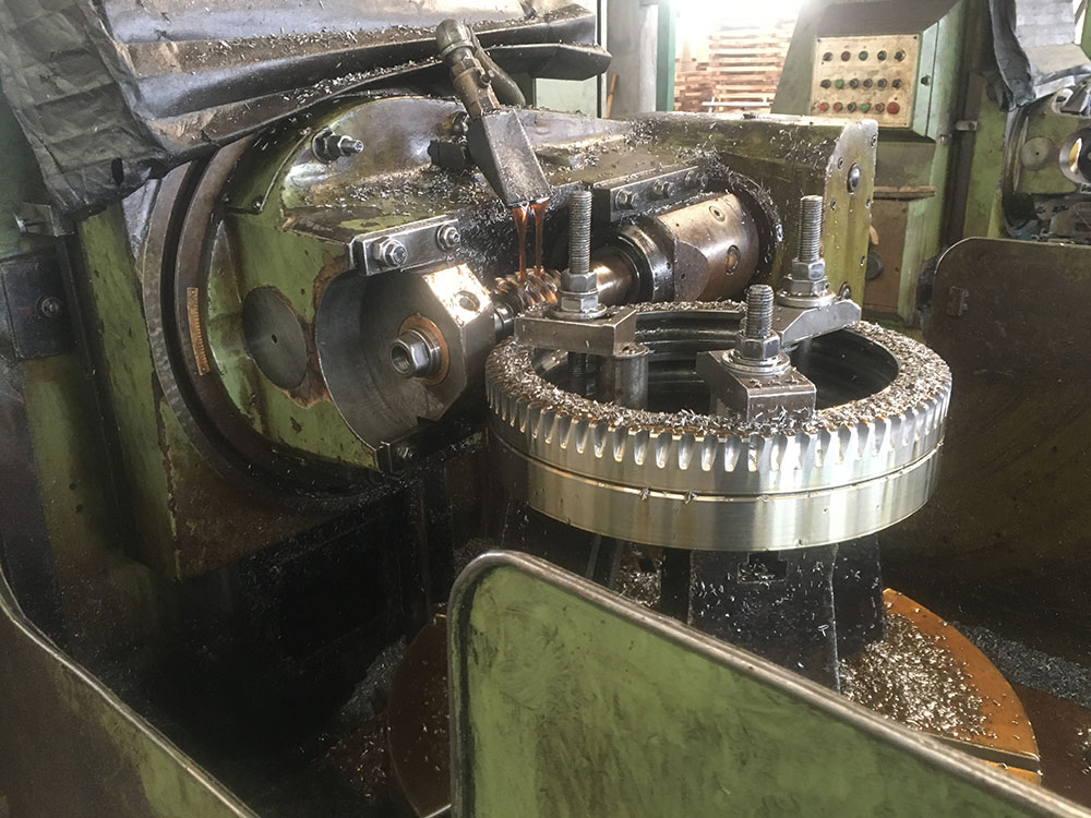 Gear milling