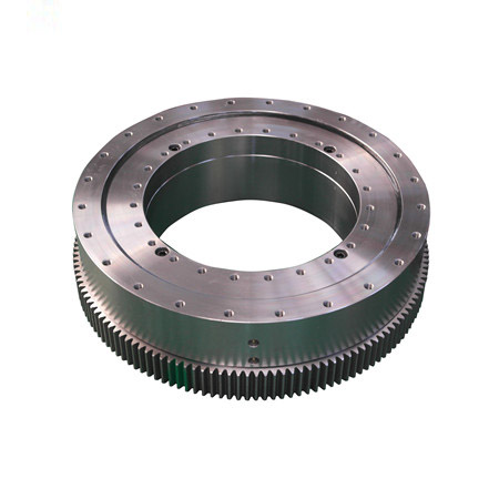 Three rows of column slewing ring